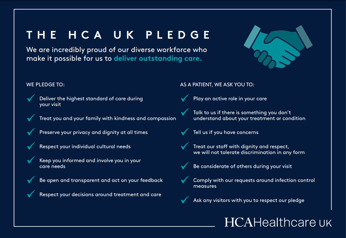 HCA Pledge