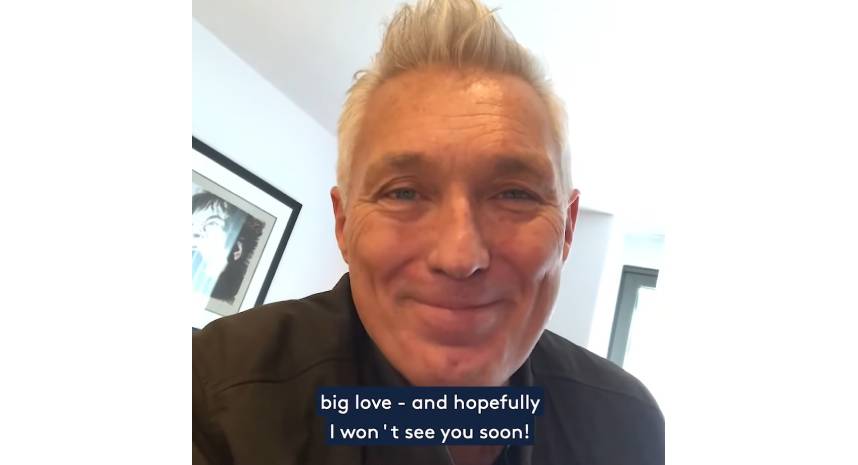 A message from Martin Kemp