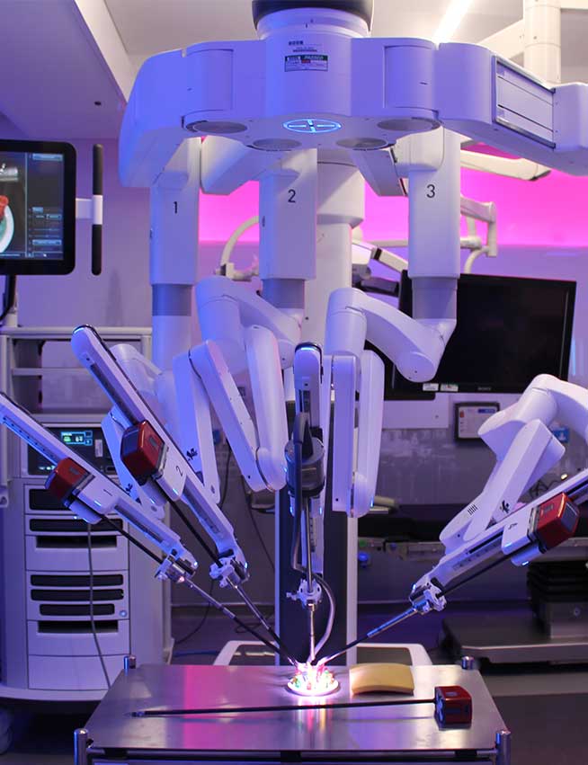DaVinci robotic system
